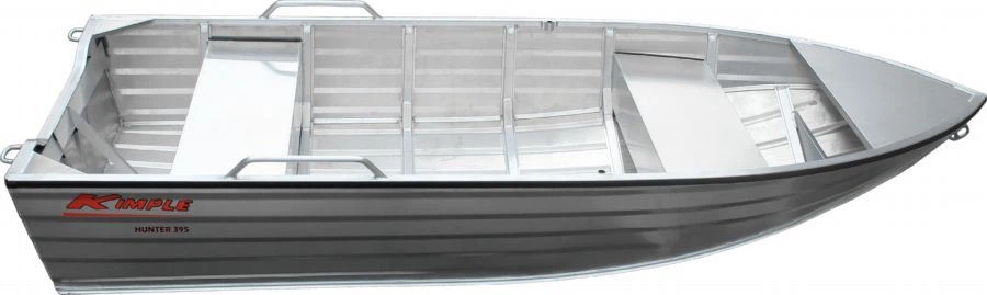 kimple aluminum boats side view