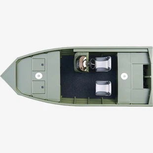 16-футовая алюминиевая лодка Jon