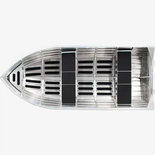 Цельносварная 14-футовая алюминиевая лодка